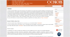 Desktop Screenshot of cenob.org